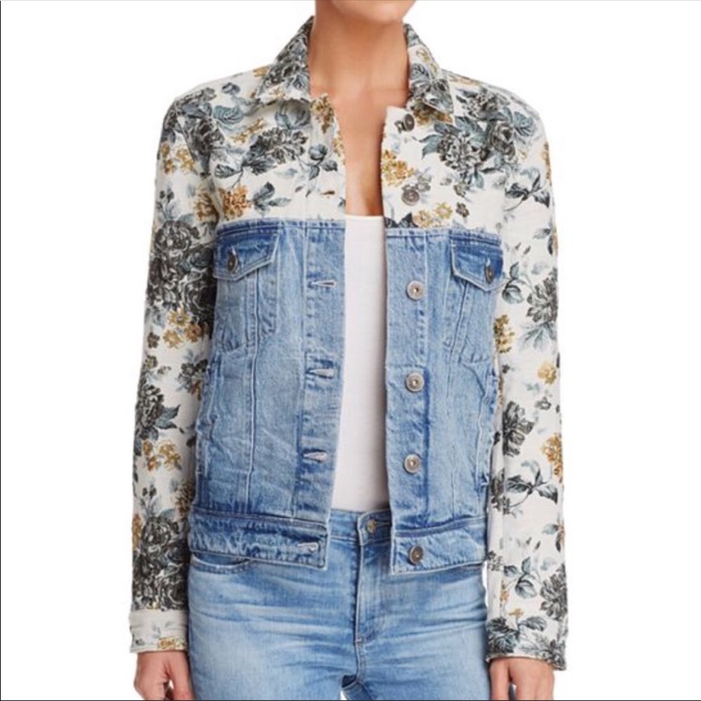PAIGE brocade denim jacket
